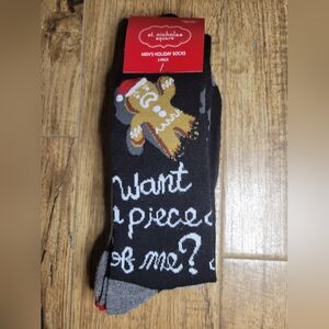 nwt mens 3 pack holiday socks